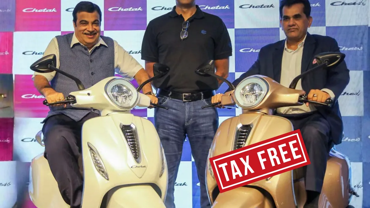 Bajaj Chetak 2026 Tax-Free Offer